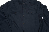 3sixteen CPO Shirt - Navy Twill - Image 5