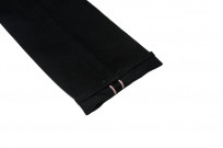 Iron Heart 777s-142bb Jeans - 14oz Slim Tapered Black/Black Denim - Image 8
