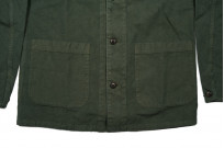 Seuvas No. 11 Canvas Coverall Jacket - Olive - Image 6