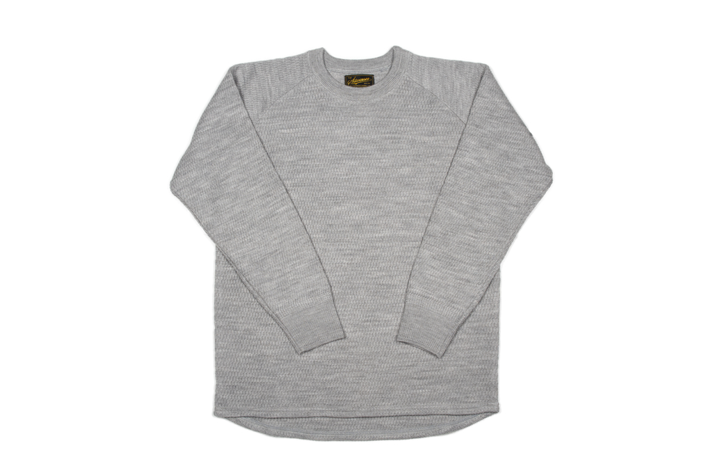Stevenson Absolutely Amazing Merino Wool Thermal Shirt - Light Gray