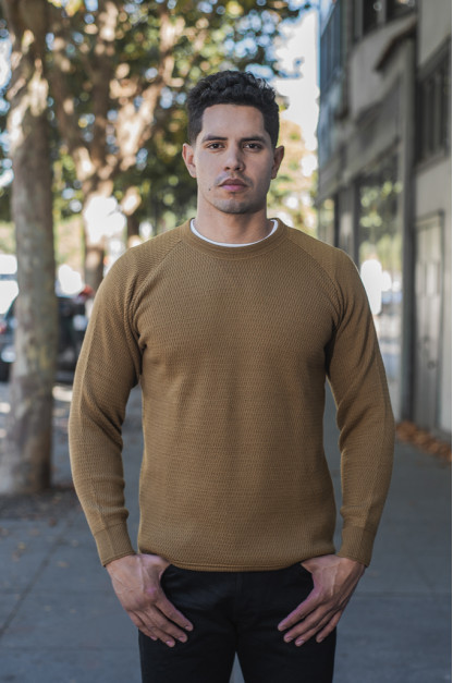 Stevenson Absolutely Amazing Merino Wool Thermal Shirt - Khaki