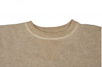 Warehouse Loopwheeled Set-In Freedom Crewneck Sweater - Oatmeal - Image 7