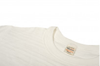 Warehouse Slub Cotton T-Shirt - White w/ Pocket - Image 7