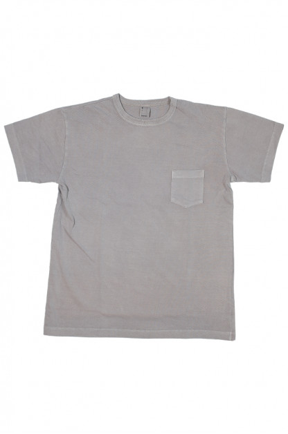 3sixteen Garment Dyed Pocket T-Shirt - Ash