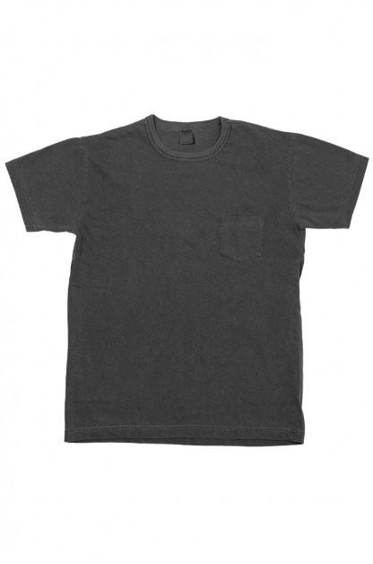 3sixteen Garment Dyed Pocket T-Shirt - Dark Smoke
