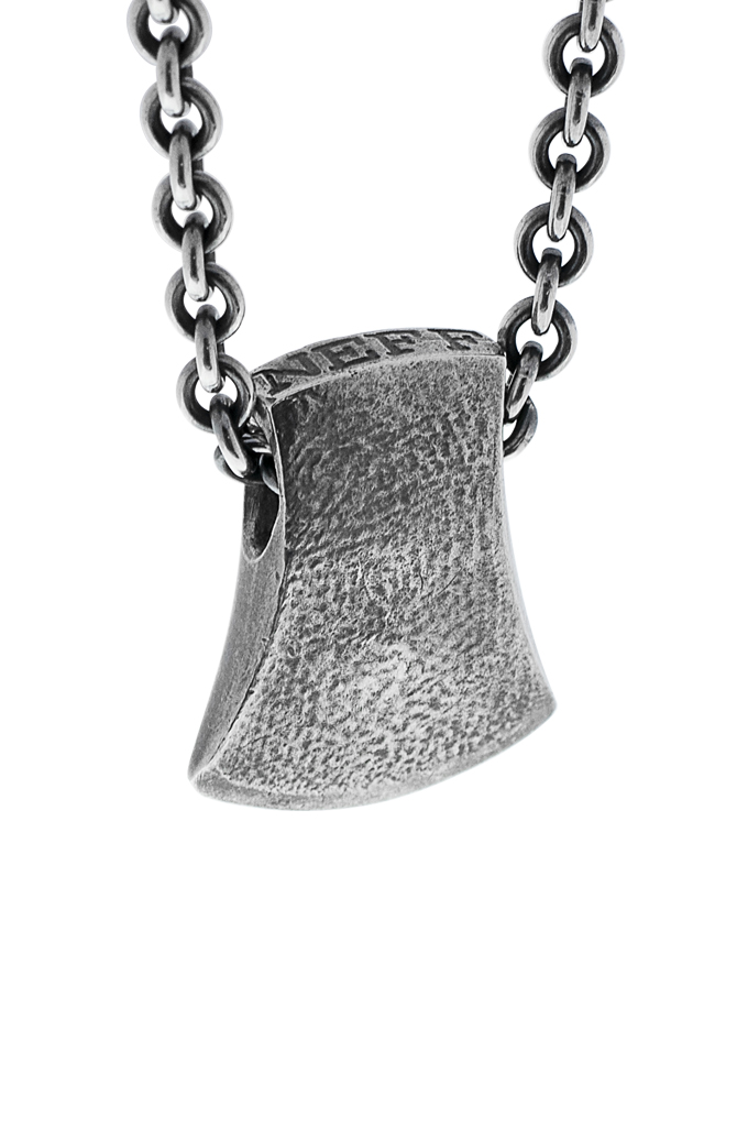 Neff Goldsmith Sterling Silver Necklace & Pendant - Axe Head - Image 2