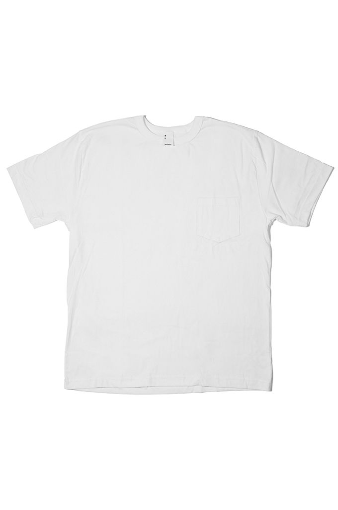 3sixteen T-Shirts w/ Pima Cotton 2-Pack - White w/ Pocket Pima - Image 0