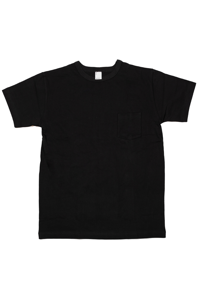 3sixteen Heavyweight T-Shirts / 2-Pack - Black w/ Pockets