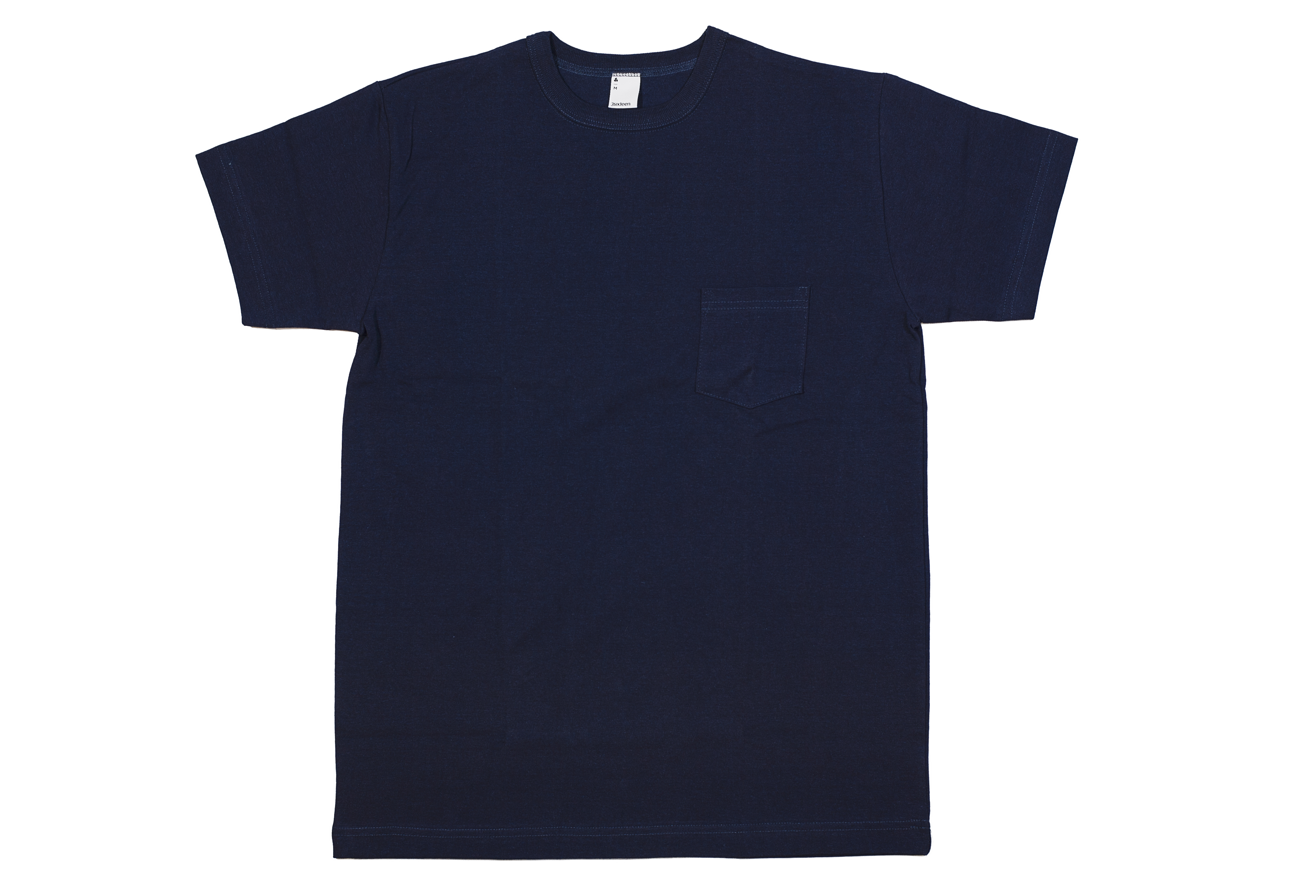 3sixteen Heavyweight T-Shirts / 2-Pack - Indigo-Dyed w/ Pockets - Image 1
