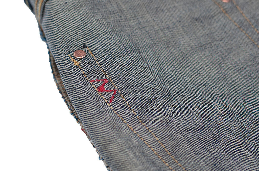Iron Heart 777N 17oz Natural Indigo Jeans - Slim Tapered - Image 23