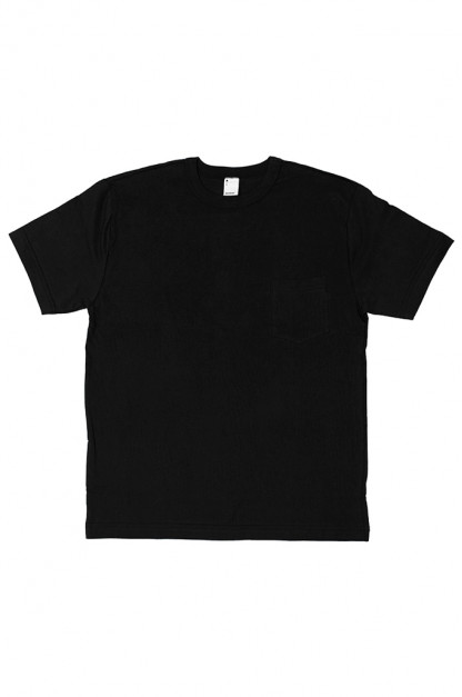 3sixteen T-Shirts w/ Pima Cotton 2-Pack - Black w/ Pocket Pima