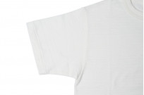 Warehouse Slub Cotton T-Shirt - White Plain - Image 3