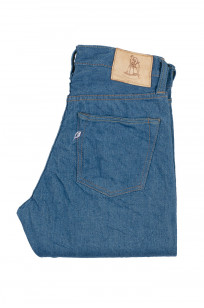 Pure Blue Japan BG-019 Blue Gray Denim Jeans - Straight Tapered - Image 5