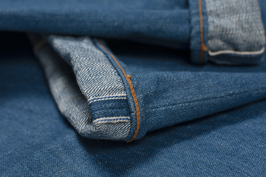Pure Blue Japan BG-019 Blue Gray Denim Jeans - Straight Tapered
