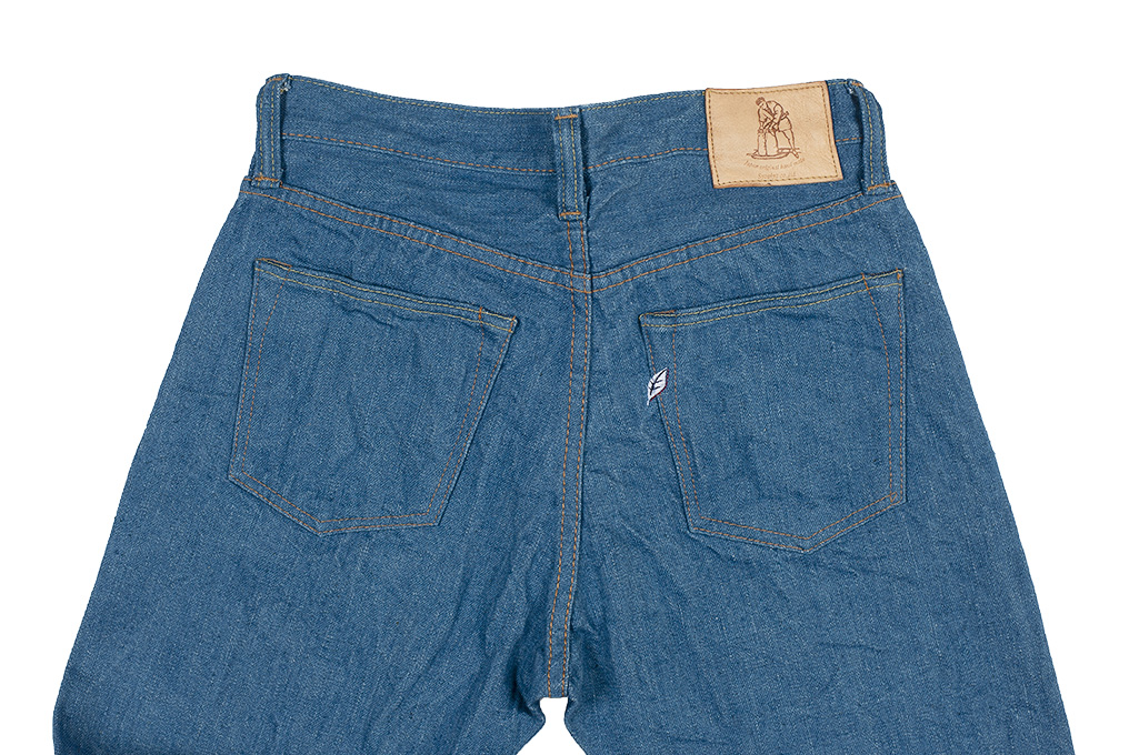 Pure Blue Japan BG-019 Blue Gray Denim Jeans - Straight Tapered - Image 17