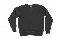 Buzz Rickson Flatlock Seam Crewneck Sweater - Black - Image 5