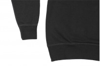 Buzz Rickson Flatlock Seam Crewneck Sweater - Black - Image 9
