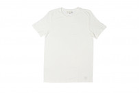Merz B. Schwanen Loopwheeled T-Shirt - Sea Island Cotton White - Image 3