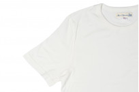 Merz B. Schwanen Loopwheeled T-Shirt - Sea Island Cotton White - Image 4