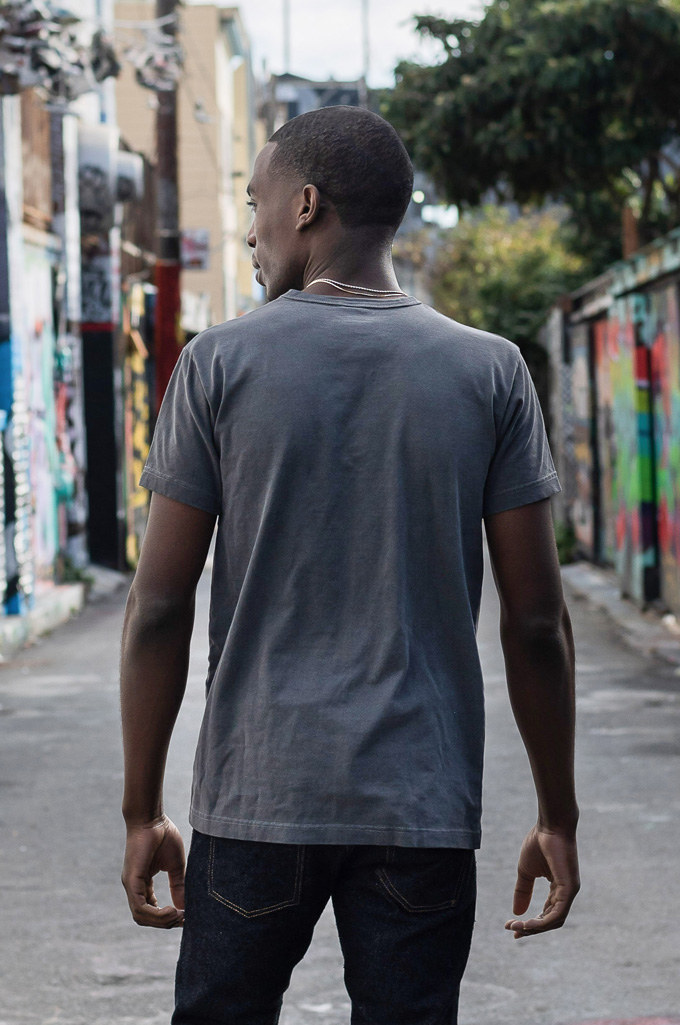 3sixteen Suffused Collection / Overdyed Pocket T-Shirt - Aphotic 
