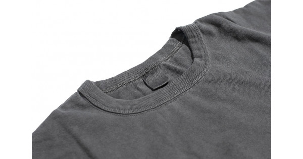3sixteen Suffused Collection / Overdyed Pocket T-Shirt - Aphotic Anthracite