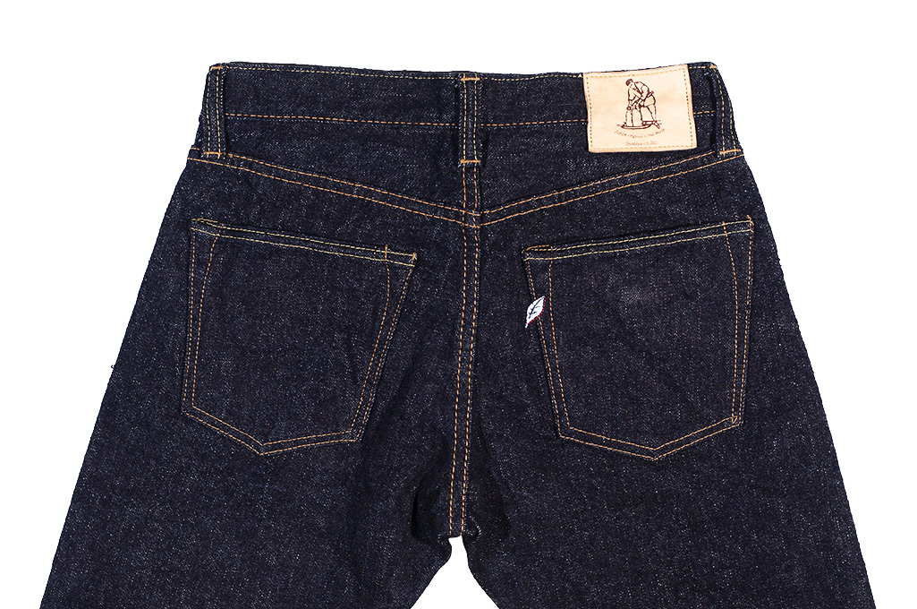 Pure Blue Japan NP-013 17oz Nep Denim Jeans - Slim Tapered - Image 15