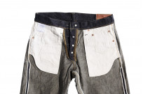Studio D’Artisan G-003 15oz Slubby Denim Jeans - Slim Tapered Rinsed - Image 17