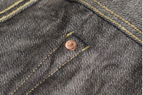 Studio D’Artisan G-003 15oz Slubby Denim Jeans - Slim Tapered Rinsed - Image 21