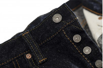 Pure Blue Japan SR-013 18oz Super Rough Denim Jeans - Slim Tapered - Image 8
