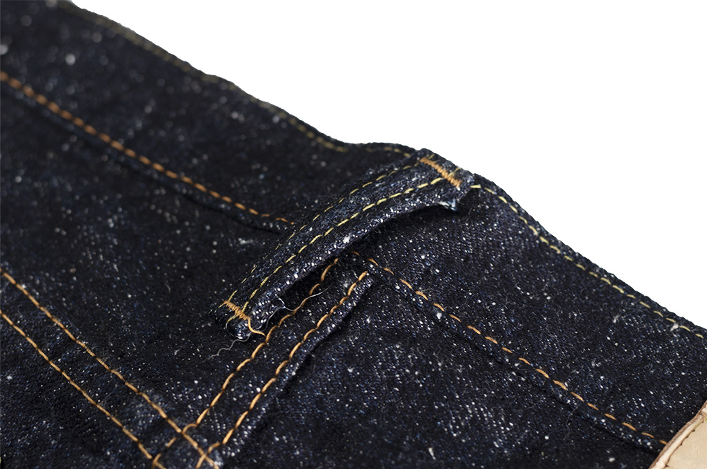 Pure Blue Japan SR-013 18oz Super Rough Denim Jeans - Slim Tapered