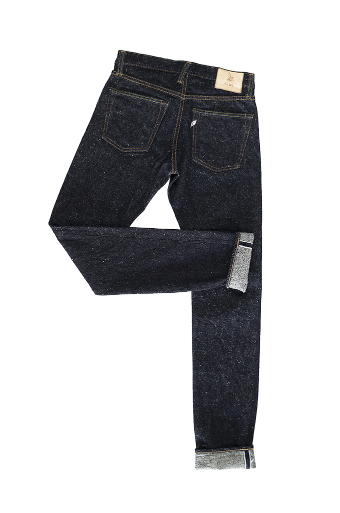 Pure Blue Japan SR-013 18oz Super Rough Denim Jeans - Slim Tapered - Image 16