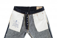 Pure Blue Japan SR-013 18oz Super Rough Denim Jeans - Slim Tapered - Image 17