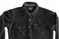 Iron Heart Micro Fleece CPO Shirt - Cozy Time Black - Image 8