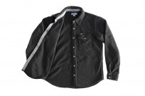 Iron Heart Micro Fleece CPO Shirt - Cozy Time Black - Image 13