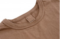 3sixteen Garment Dyed Long Sleeve T-Shirt - Clove - Image 4