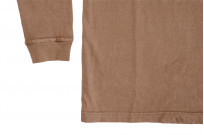 3sixteen Garment Dyed Long Sleeve T-Shirt - Clove - Image 6