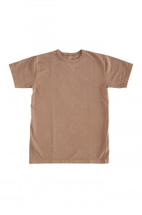 3sixteen Garment Dyed Plain T-Shirt - Clove - Image 0