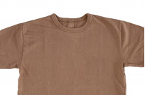 3sixteen Garment Dyed Plain T-Shirt - Clove - Image 3
