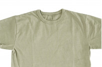3sixteen Garment Dyed Plain T-Shirt - Military Green - Image 3