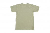 3sixteen Garment Dyed Plain T-Shirt - Military Green - Image 6