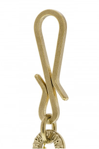 Iron Heart Brass Triple-Ring - S-Hook Keyhook - Image 1