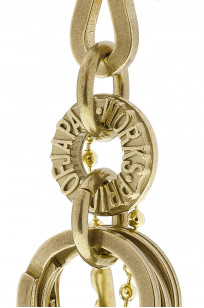 Iron Heart Brass Triple-Ring - S-Hook Keyhook - Image 2
