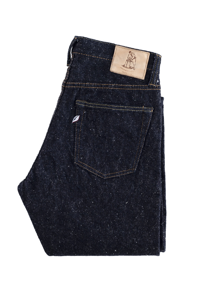Pure Blue Japan SR-019 18oz Super Rough Denim Jeans - Straight Tapered - Image 4
