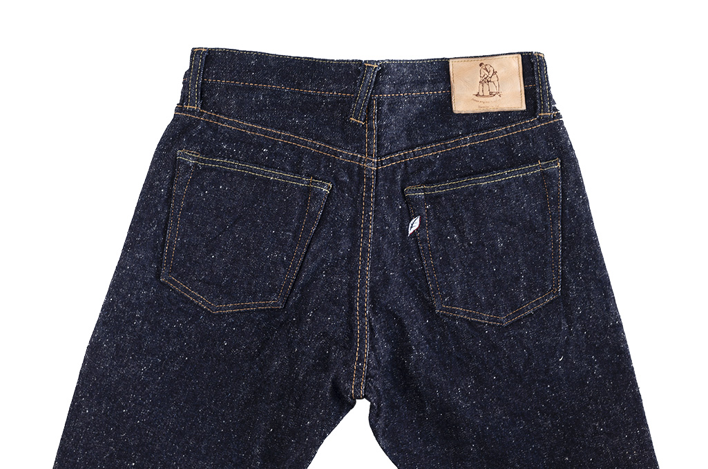 Pure Blue Japan SR-019 18oz Super Rough Denim Jeans - Straight Tapered - Image 13