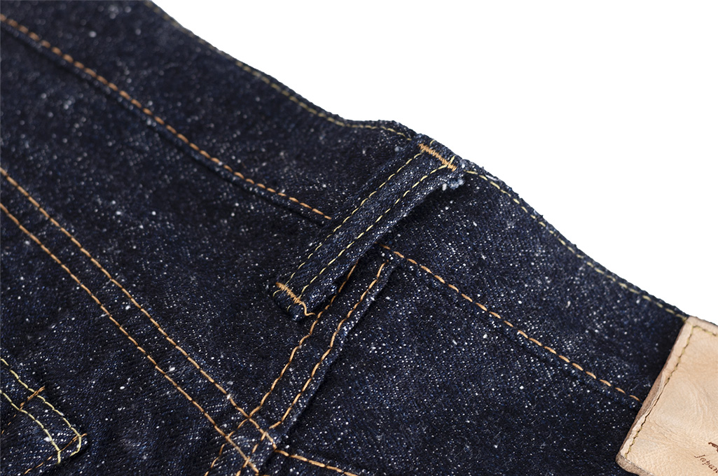 Pure Blue Japan SR-019 18oz Super Rough Denim Jeans - Straight Tapered - Image 16
