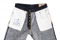 Pure Blue Japan SR-019 18oz Super Rough Denim Jeans - Straight Tapered - Image 17