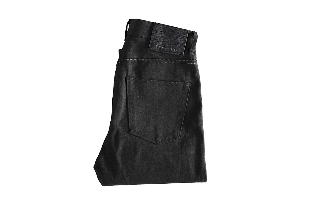 Rick Owens for Self Edge Heavyweight DRKSHDW Detroit Jeans - Made in Japan 16oz Black Waxed - Image 9