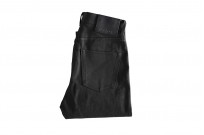 Rick Owens for Self Edge Heavyweight DRKSHDW Detroit Jeans - Made in Japan 16oz Black Waxed - Image 9