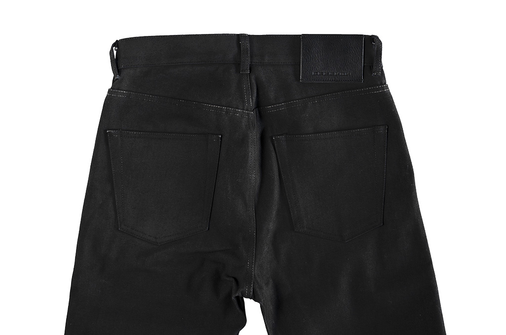 Rick Owens for Self Edge Heavyweight DRKSHDW Detroit Jeans - Made in Japan 16oz Black Waxed - Image 17