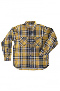 Seuvas Heavy Winter Flannel Shirt - Lemon Haze - Image 6